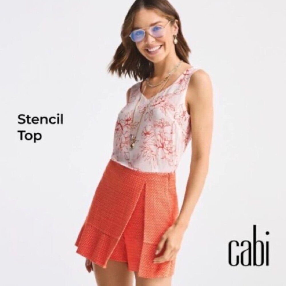 NWT | Cabi 6325 Stencil Cami